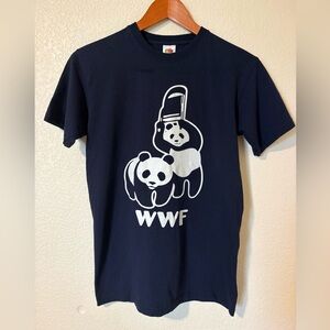 WWF Panda Parody Graphic T-Shirt — Fruit of the Loom Valueweight